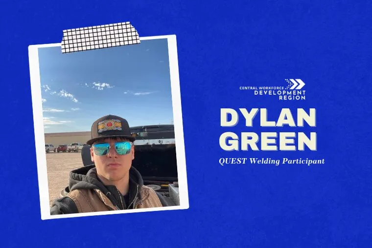 From High School to Master Welder: Dylan Green’s Path to Success through the Quest Grant
